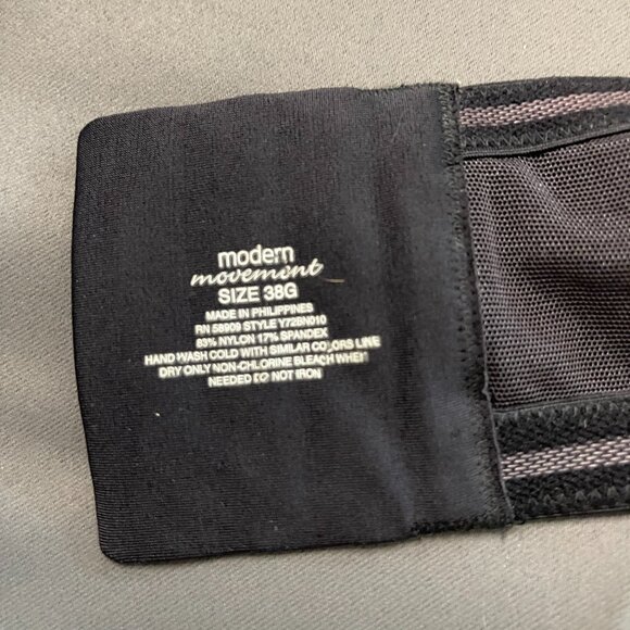 38G black strapless bra - Picture 3 of 4